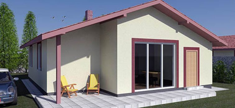 SLOVAKTUAL – dodavatel oken pro montované domy společnosti ECOSTAV