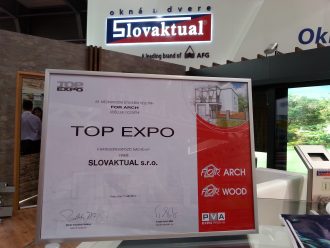 SLOVAKTUAL oceněn na veletrhu FOR ARCH Praha 2014