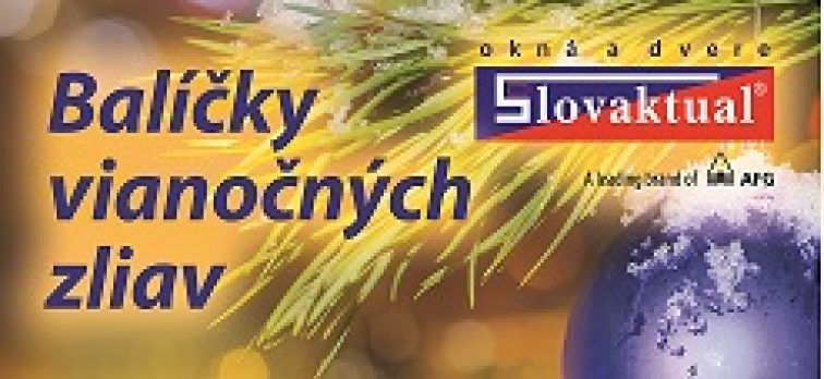 Balíčky vánočných slev