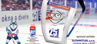 Slovaktual podporuje MS 2016 v ledním hokeji.