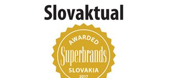 SLOVAKTUAL získal prestižní ocenění Slovak Superbrands 2017.