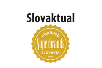 SLOVAKTUAL získal prestižní ocenění Slovak Superbrands 2017.