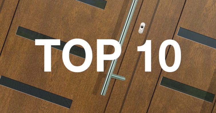 TOP 10 – nejprodávanější vchodové dveře v Slovaktuale