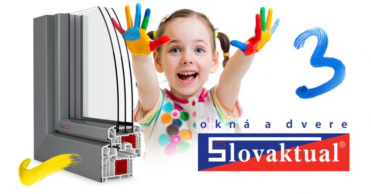 Plastová okna PASIV s 3-sklem za cenu dvojskla.